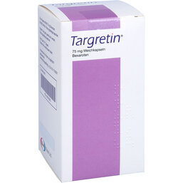 Abbildung: Targretin 75 mg Weichkapseln 100 St, Weichkapseln PZN 09078825