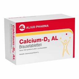 Abbildung: Calcium D3 AL Brausetabletten Brausetabletten, 120 St PZN 09089208