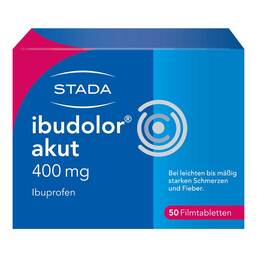 Abbildung: Ibudolor akut 400 mg Filmtabletten Filmtabletten, 50 St PZN 09091263