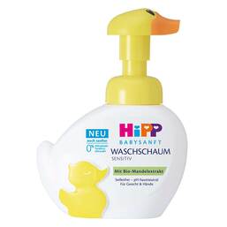Abbildung: Hipp Baby Sanft Waschschaum 250 ml, Schaum PZN 09096674
