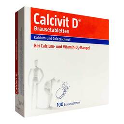 Abbildung: Calcivit D Brausetabletten Brausetabletten, 50 St PZN 09097107