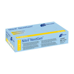 Abbildung: Nitril Handschuhe Nextgen Größe XS 100 St, Handschuhe PZN 09102239