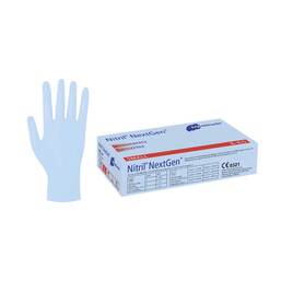 Abbildung: Nitril Handschuhe Nextgen Größe S Handschuhe, 100 St PZN 09102245