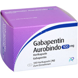 Abbildung: Gabapentin Aurobindo 100 mg Hartkapseln 100 St, Hartkapseln PZN 09103776