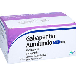 Abbildung: Gabapentin Aurobindo 100 mg Hartkapseln 200 St, Hartkapseln PZN 09103782