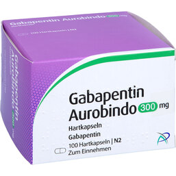 Abbildung: Gabapentin Aurobindo 300 mg Hartkapseln 100 St, Hartkapseln PZN 09103807