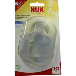 Abbildung: NUK Kühl-Beißring-Set Elefant 1 St PZN 09124318