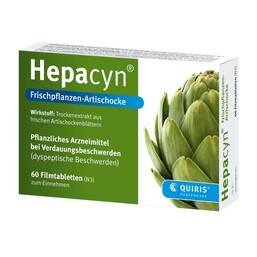 Abbildung: Hepacyn Frischpflanzen Artischocke Filmtabletten Filmtabletten, 120 St PZN 09155661