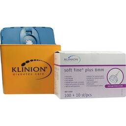 Abbildung: Klinion Soft fine plus Kanülen 6mm 31G 0,25mm 110 St, Kanüle PZN 09166245