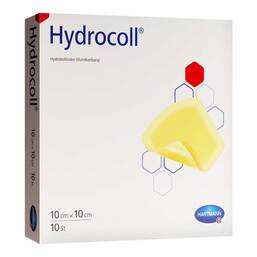 Abbildung: Hydrocoll Wundverband 10x10cm 10 St, Kompressen PZN 09177958 
