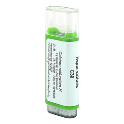 Abbildung: Hepar sulfuris C 30 Globuli Globuli, 2 g PZN 09184326