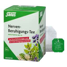 Abbildung: Nerven-Beruhigungs-Tee Kräutertee Nr.22 Bio Salus 15 St, Filterbeutel PZN 09191697 