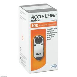 Abbildung: Accu Chek Mobile Testkassette Plasma II 100 St, Teststreifen PZN 09195844
