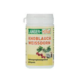Abbildung: Knoblauch 220 mg Weißdorn Kapseln Kapseln, 60 St PZN 09202745