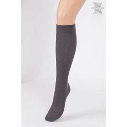 Abbildung: Compressana Twin Kniestrümpfe 2 graphit 2 St PZN 09203213
