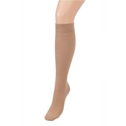 Abbildung: Compressana Twin Kniestrümpfe caramel Größe 3 2 St PZN 09203259