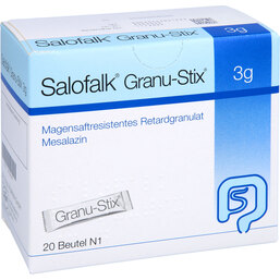 Abbildung: Salofalk Granu-Stix 3 g magensaftresistent Retardgranulat 20 St, Magensaftresistentes Retardgranulat PZN 09206329