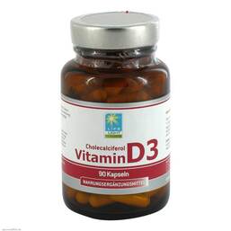 Abbildung: Vitamin D3 Kapseln Kapseln, 90 St PZN 09209380
