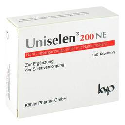Abbildung: Uniselen 200 NE Tabletten Tabletten, 100 St PZN 09213246