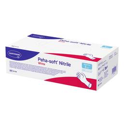 Abbildung: Peha Soft nitrile white Untersuchungshandschuhe puderfrei unsteril S 200 St, Handschuhe PZN 09213720