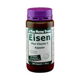 Abbildung: Eisen 10 mg + Vitamin C 60 mg Kapseln Kapseln, 180 St PZN 09222073