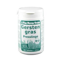 Abbildung: Gerstengras 400 mg Bio Presslinge Tabletten, 300 St PZN 09222127