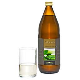 Abbildung: Aloe Vera Saft 100% Bio Saft, 1 l PZN 09226556
