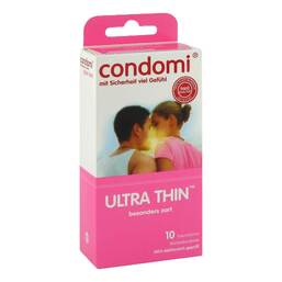 Abbildung: Condomi Ultra Thin N Kondome, 10 St PZN 09232060