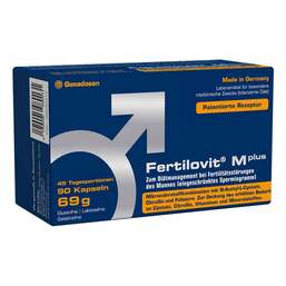 Abbildung: Fertilovit M Plus Kapseln Kapseln, 90 St PZN 09235414