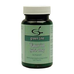Abbildung: Taurin 500 mg Kapseln 60 St, Kapseln PZN 09238281