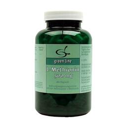 Abbildung: L-Methionin 500 mg Kapseln 180 St, Kapseln PZN 09238364