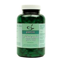 Abbildung: L-Glutamin 500 mg Kapseln 180 St, Kapseln PZN 09238499