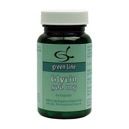 Abbildung: Glycin 500 mg Kapseln Kapseln, 60 St PZN 09238683