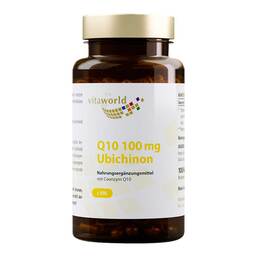Abbildung: Q10 100 mg Kapseln 100 St, Kapseln PZN 09239464