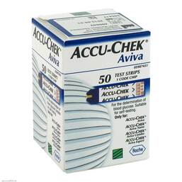 Abbildung: Accu Chek Aviva Plasma II Teststreifen 50 St, Teststreifen PZN 09245039