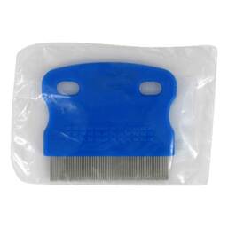 Abbildung: Nissenkamm Metall blauer Griff 1 St PZN 09254618