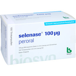 Abbildung: Selenase 100 µg peroral Lösung zum Einnehmen 100X2 ml, Lösung zum Einnehmen PZN 09263474
