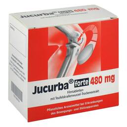 Abbildung: Jucurba® forte 480 mg Filmtabletten Filmtabletten, 100 St PZN 09265154