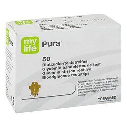 Abbildung: MY Life Pura Teststreifen 50 St, Teststreifen PZN 09265591