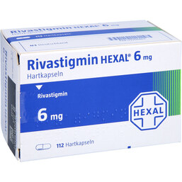 Abbildung: Rivastigmin Hexal 6 mg Hartkapseln 112 St, Hartkapseln PZN 09266863