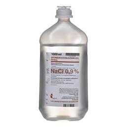 Abbildung: Isotonische Kochsalzlösung 0,9% Bernburg Infusionsl.PE 10X1000 ml, Infusionslösung PZN 09289835