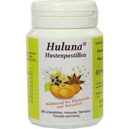 Abbildung: Huluna Hustenpastillen 60 St, Pastillen PZN 09290181