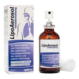 Abbildung: Lipoaerosol liposomale Inhalationslösung Inhalationslösung, 45 ml PZN 09299992