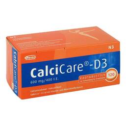 Abbildung: Calcicare D3 Kautabletten Kautabletten, 120 St PZN 09302671