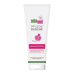 Abbildung: Sebamed Pflege-Dusche mit Granatapfel 250 ml, Duschgel PZN 09303297
