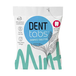 Abbildung: Denttabs Zahnputztabletten stevia mint Tabletten, 125 St PZN 09303765