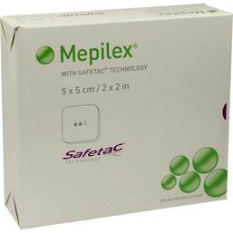 Abbildung: Mepilex 5x5cm Verband 5 St, Verband PZN 09313054