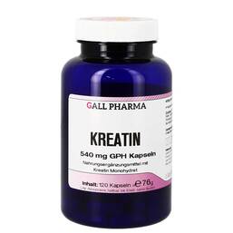 Abbildung: Kreatin 540 mg GPH Kapseln Kapseln, 120 St PZN 09324253