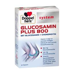 Abbildung: Doppelherz system Glucosamin Plus 800 Kapseln Kapseln, 30 St PZN 09337913