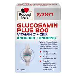 Abbildung: Doppelherz system Glucosamin Plus 800 Kapseln Kapseln, 60 St PZN 09337936
